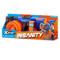 ZURU XSHOT Insanity - Martillo motorizado Blitz, lanzador dardos