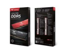 Mémoire PC Bureau Team Group DIMM 16Go DDR5-5200 , Noir, FLBD516G5200