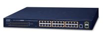 Comprar Switch - PLANET 24-Port 10/100/1000Mbps 802.3at PoE+2-Port Gigabit 8K GS-4210-24P2S