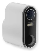 Caméra dextérieur sans fil Homematic IP (HmIP-COR) (blanc noir, 3 MP,
