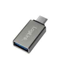 Adaptateur LogiLink USB-C > USB 3.0 (ST-BU) argenté