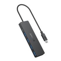 Comprar Hub - Anker 4-en-1 Data Hub USB-A, 4 puertos USB-A 3.0 5 Gbit s, cable A8309G11