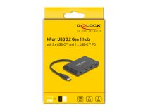 Hub USB 3.2 Gen 1 USB Type-C  3 ports USB Type-C  + 1 port USB Ty