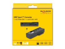 Adaptateur USB Type-C  1 SSD M.2 ou 1 SSD disque dur SATA