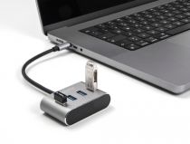 Hub USB 4 ports à 5 Gbps connecteur USB Type-C    Prises USB Type