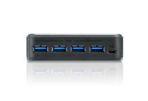 Dispositivo ATEN 4 puertos USB 3.0 compartir periféricos USB 4
