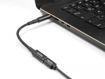 Câble adaptateur chargeur dordinateur portable : prise USB Type-