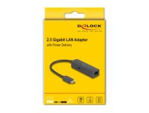 Adaptateur USB Type-C  vers LAN 2,5 Gigabit Power Delivery 100 wa