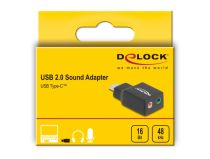 Carte son USB externe connecteur USB Type-C  vers 2 prises jack 3