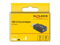 Carte son USB externe connecteur USB-A vers 2 prises jack 3,5 mm 
