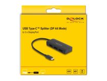 Répartiteur USB Type-C  (DP Alt Mode) vers 3 x DisplayPort MST 4K 60 H
