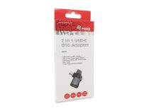 Adaptateur Equip USB-C vers 2xUSB-C 10 Gbps PD 100 W en aluminium.