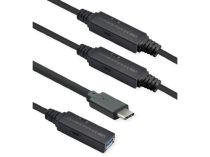 Câble répéteur actif ROLINE USB 3.2 Gen 1, type - C, noir, 20 m