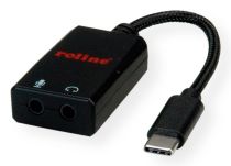 Comprar Hub - Adaptador ROLINE USB tipo C - 2 x audio 3,5 mm, ST BU, 0,13 m 12.03.3209