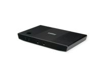 Commutateur KVM ROLINE, HDMI 4K, USB, 1 utilisateur - 2 appareils mobi
