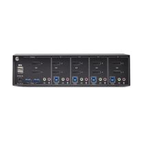 STARTECH.Commutateur KVM 4 ports, double écran DisplayPort 4K 60 H