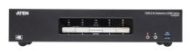 Commutateur KVM ATEN CS1924ATC à 4 ports USB 3.0 et DisplayPort 4K pou