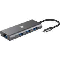 XWH-HUB8-13 Concentrador XTREMEMAC USB-C 8 puertos