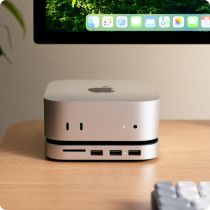 Soporte Satechi Mac Mini (M4), plateado, ST-GNMMES