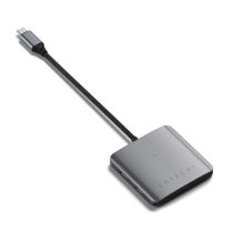 Concentrador Satechi USB-C PD 4 puertos carcasa aluminio, pu