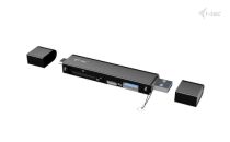 Adaptador I-TEC USB-C   USB-A tarjetas SD TF, 2 puertos USB