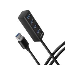 achat Hub - AXAGON HUE-M1AL Mini-hub USB-A, 4 ports USB-A 3.2 Gen 1, argent - 1,2  HUE-M1AL