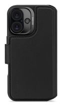 achat Etui pour iPhone - Portefeuille amovible en cuir Decoded iPhone 16, noir D25IPO16DW5BK