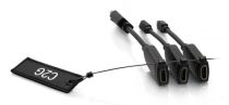C2G Universal 4K-HDMI-Dongle-Adapterring mit farbcodiertem Mini-Displa