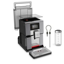 Krups EA875E, máquina totalmente automática prateada cromada Capacid