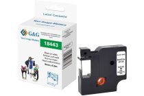Comprar Cinta impresión - Cinta vinilo G&G compatible Dymo Rhino 18443 21706