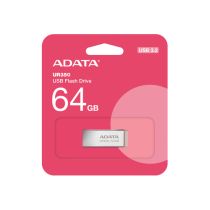 ADATA UR350 64 GB, pen USB níquel Marron, USB-A 3.2 Gen 1 (5 Gbit s)