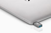 Adaptateur Goobay USB 3.2 Gen 1, fiche USB-C > prise USB-A (gris)