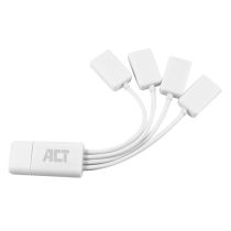 4-port USB-A hub, flexible