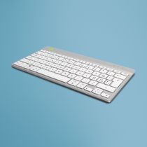 achat Clavier - Clavier R-Go Compact Break, disposition allemande, sans fil, blanc RGOCOCHWLWH
