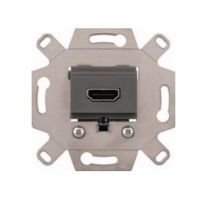 achat Domotique - MERTEN MEG4583-0000 Insert prise HDMI simple, gris souris MEG4583-0000