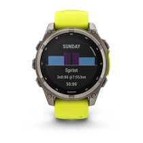 Smartwatch Garmin Fenix 8 Sapphire Solar Amarillo 47mm