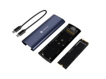 Boîtier SSD NATEC RHINO M.2 NVMe LITE USB-C 3.2 Gen 2 ACERO NAVAL