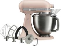 Revenda Robôt Cozinha - Robot Cozinha KitchenAid Artisan Plus 4,7l 5KSM50PKVEFT, Feather Pink