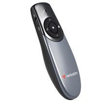achat Conférence vidéo - Télécommande sans fil Verbatim FOCUS à 5 boutons, couleur argent 32365