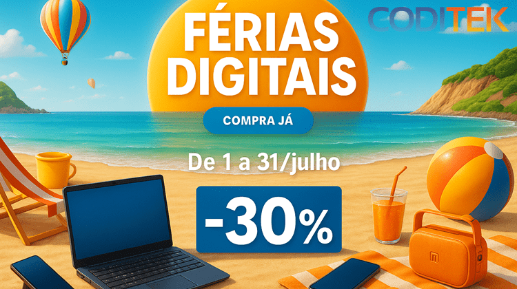 Coditek, Férias Digitais. Encomenda já!